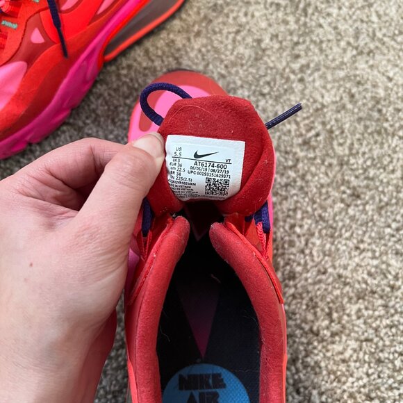 Nike Air Max React Womens 5.5 - Picture 2 of 5